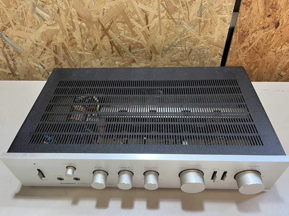 PIONEER プリメインアンプ SA-4100 パイオニア 動作品 〇 Pioneer パイオニア ステレオアンプ SA-4100 100V 55W STEREO
