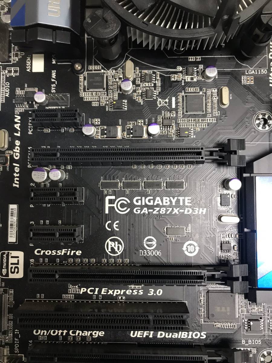 I7 4790K+GIGABYTE GA-Z87X-D3H 【公式通販】