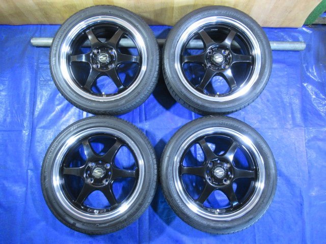 15インチ S-HOLD 5j 45 100/4H 165/50R15 4本セット 軽カー 軽