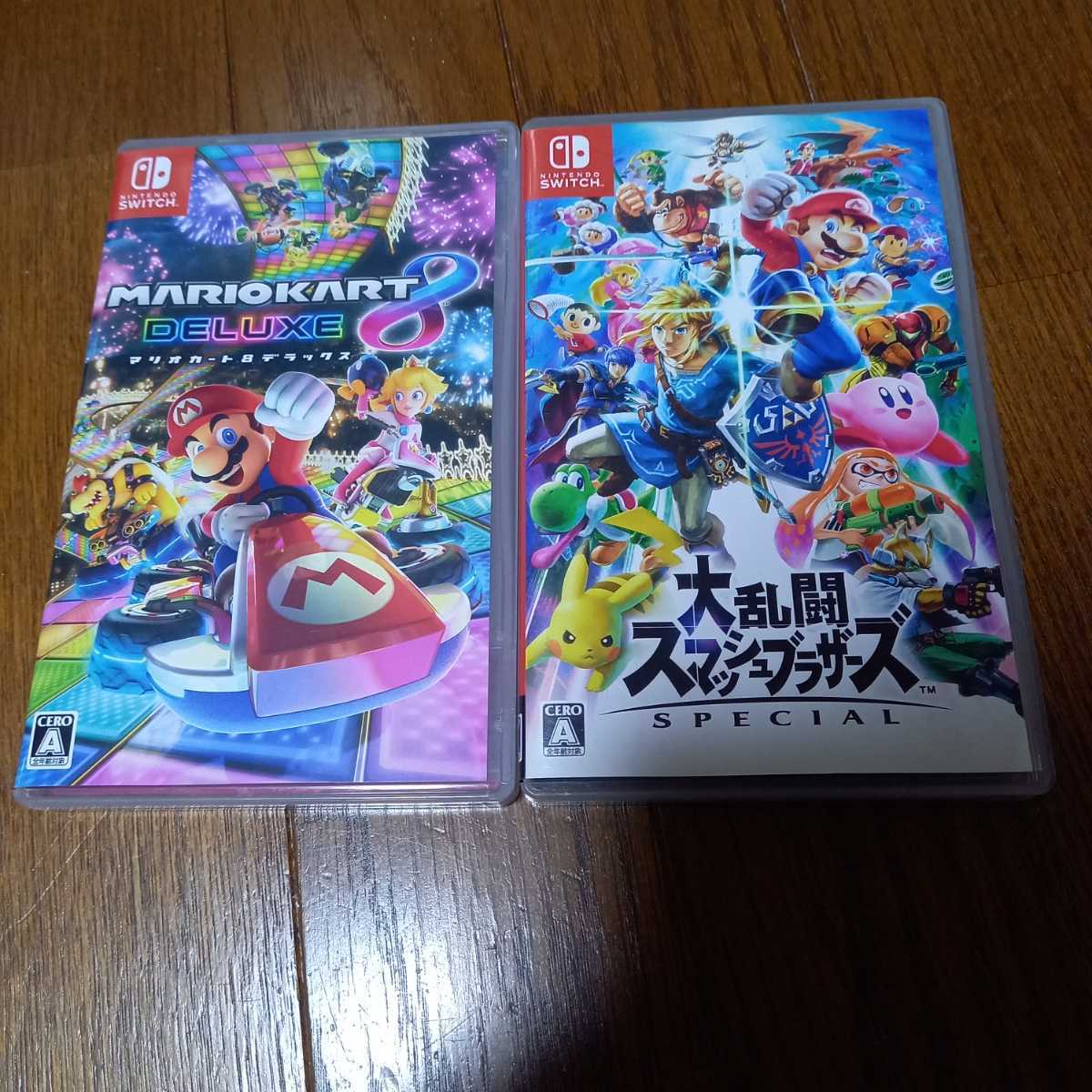 超激得，人気 マリオカート8デラックス 大乱闘スマッシュブラザーズ SPECIAL 2本セット ニンテンドースイッチ Nintendo Switch(ニンテンドースイッチソフト)｜売買されたオークション情報、yahooの商品情報をア ニンテンドースイッチソフト