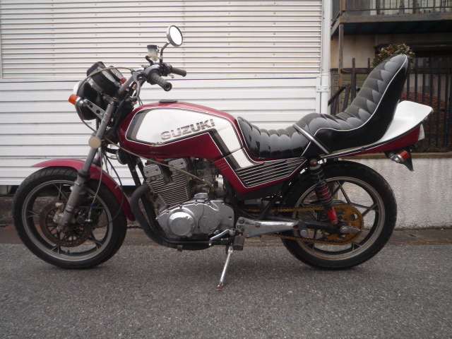 希少 国内 GSX400E 初度登録昭和57年 ゴキ カタナ GS400 gt380