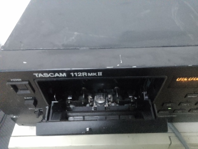 TEAC　TASCAM　タスカム　カセットデッキ　業務用　112RMKII　オーディオ　通電OK　112RMK2
