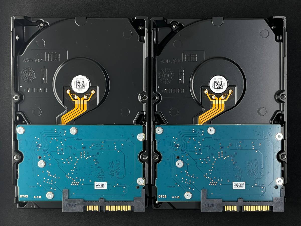 送料無料】 2個セット ☆ 6TB ☆ TOSHIBA / DT02ABA600V 【使用時間