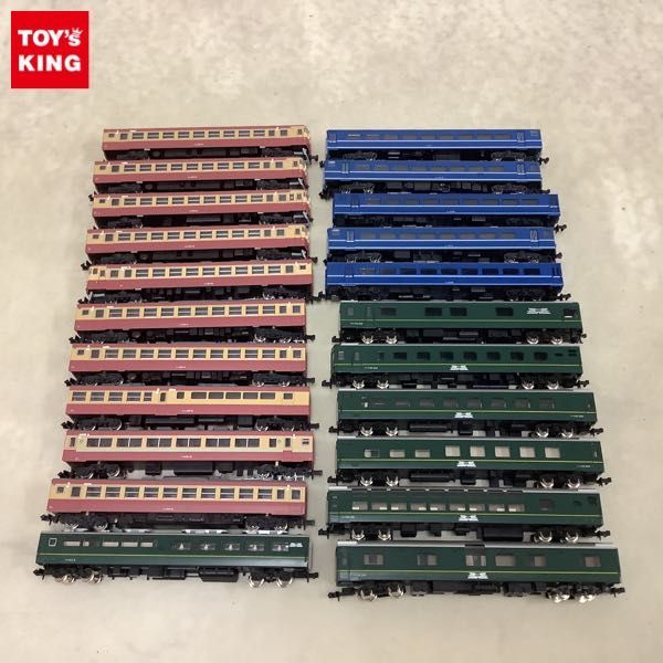 1円〜 訳あり ジャンク KATO 等 Nゲージ モハ456-13 サハシ455-21 他