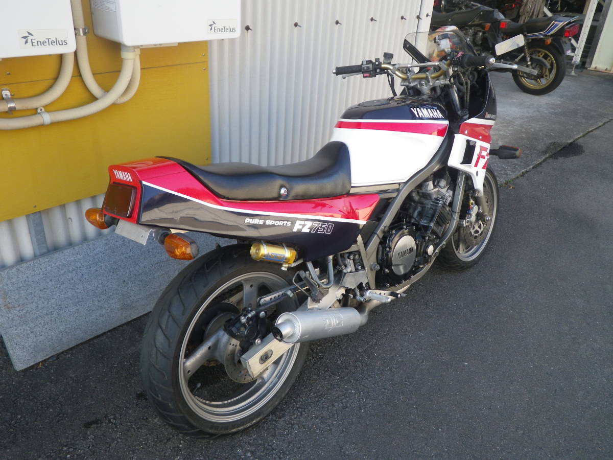 FZ750 期間限定 足周りカスタム車 DICマフラー エンジン異音無し 検索 