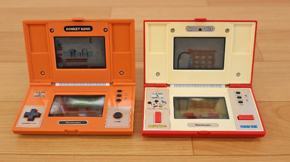 超激得，定番人気 現状品 Nintendo 任天堂 GAME&WATCH ゲームウォッチ ドンキーコング MICKEY＆DONALD 2点セット 傷み 簡易チェック〇 2753159(ゲームウォッチ)｜売買されたオークション情報、yahooの商品情報をアーカ ゲームウォッチ