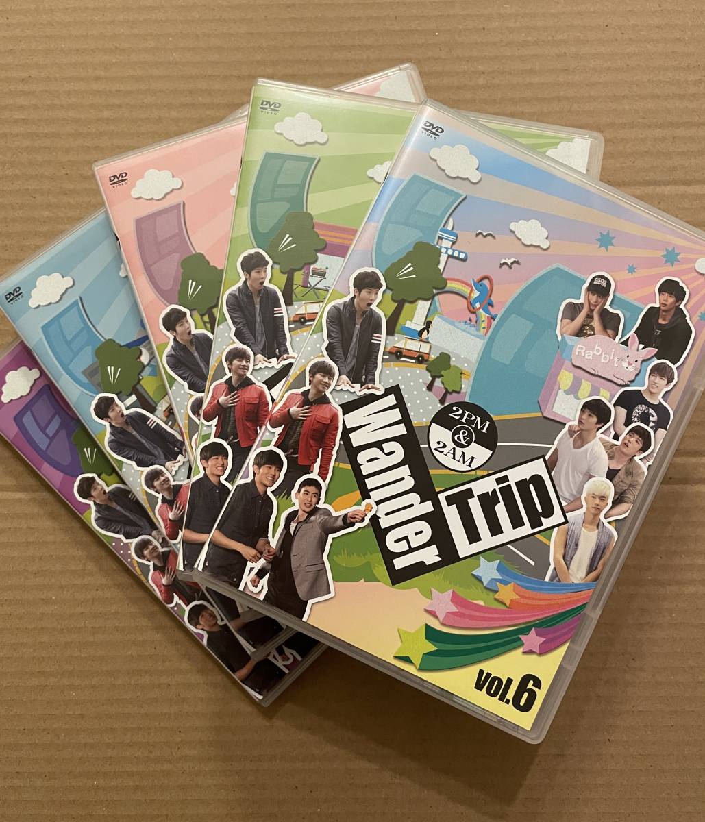 Wander Trip 2PM & 2AM DVD 全巻SET ワンダートリップ 【公式通販】