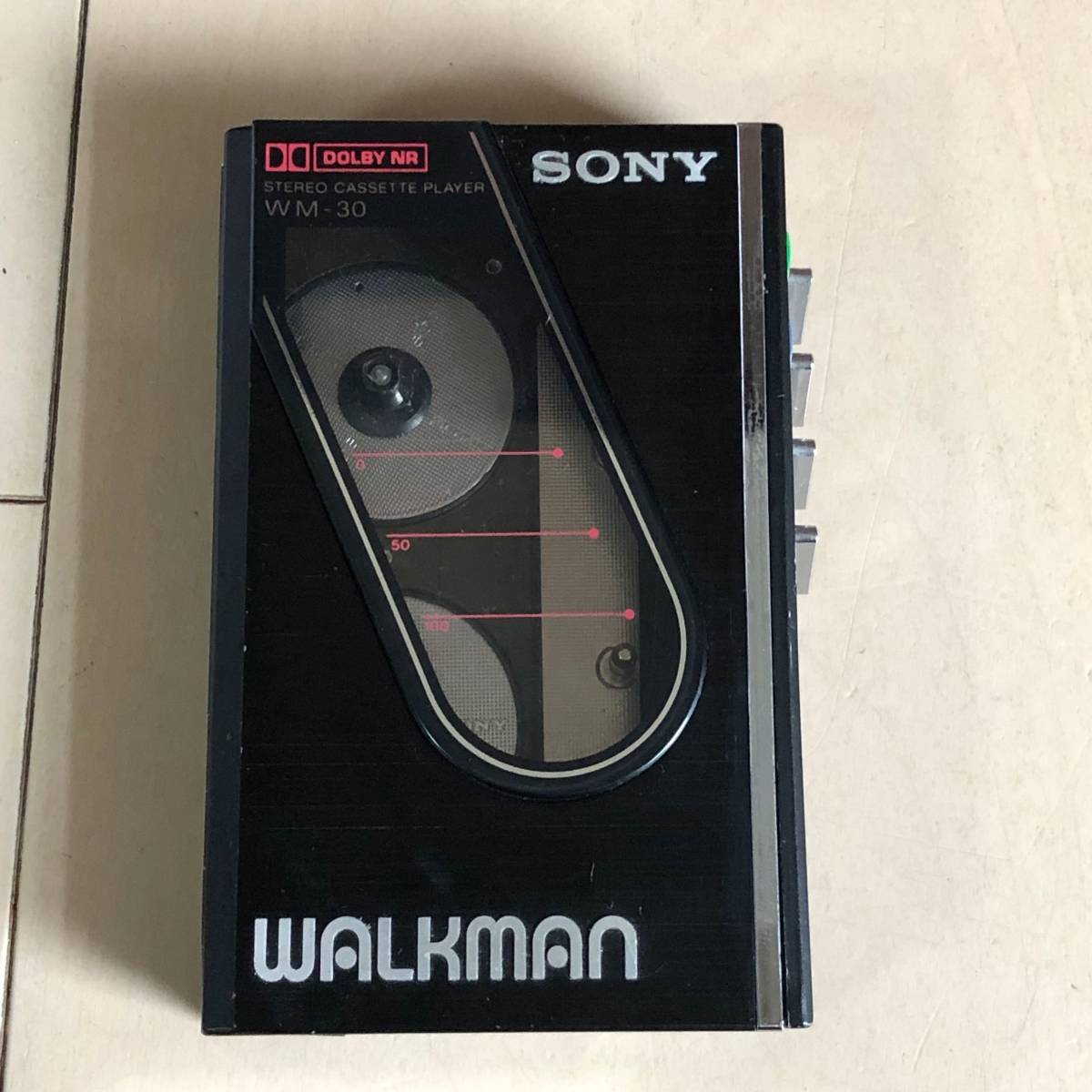オーディオ機器 希少 ！SONY ウォークマン WM-30 カセットプレーヤー