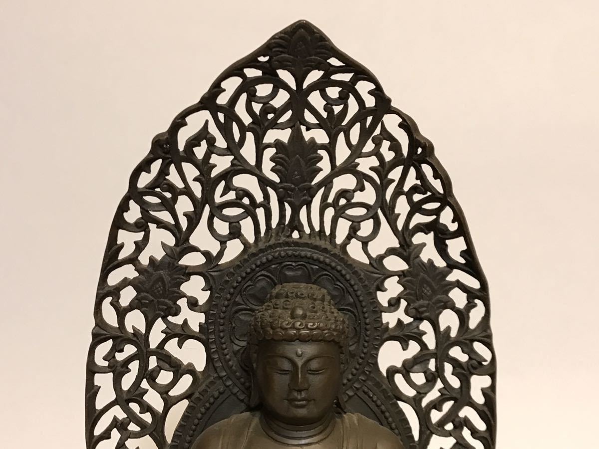 仏像 仏教美術 銅製 時代物 置物 チベット 古銅 唐物 観音 中国 銅 