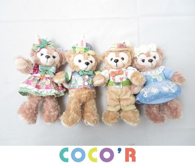 同梱可】中古品 ディズニー ダッフィー シェリーメイ ぬいぐるみバッジ