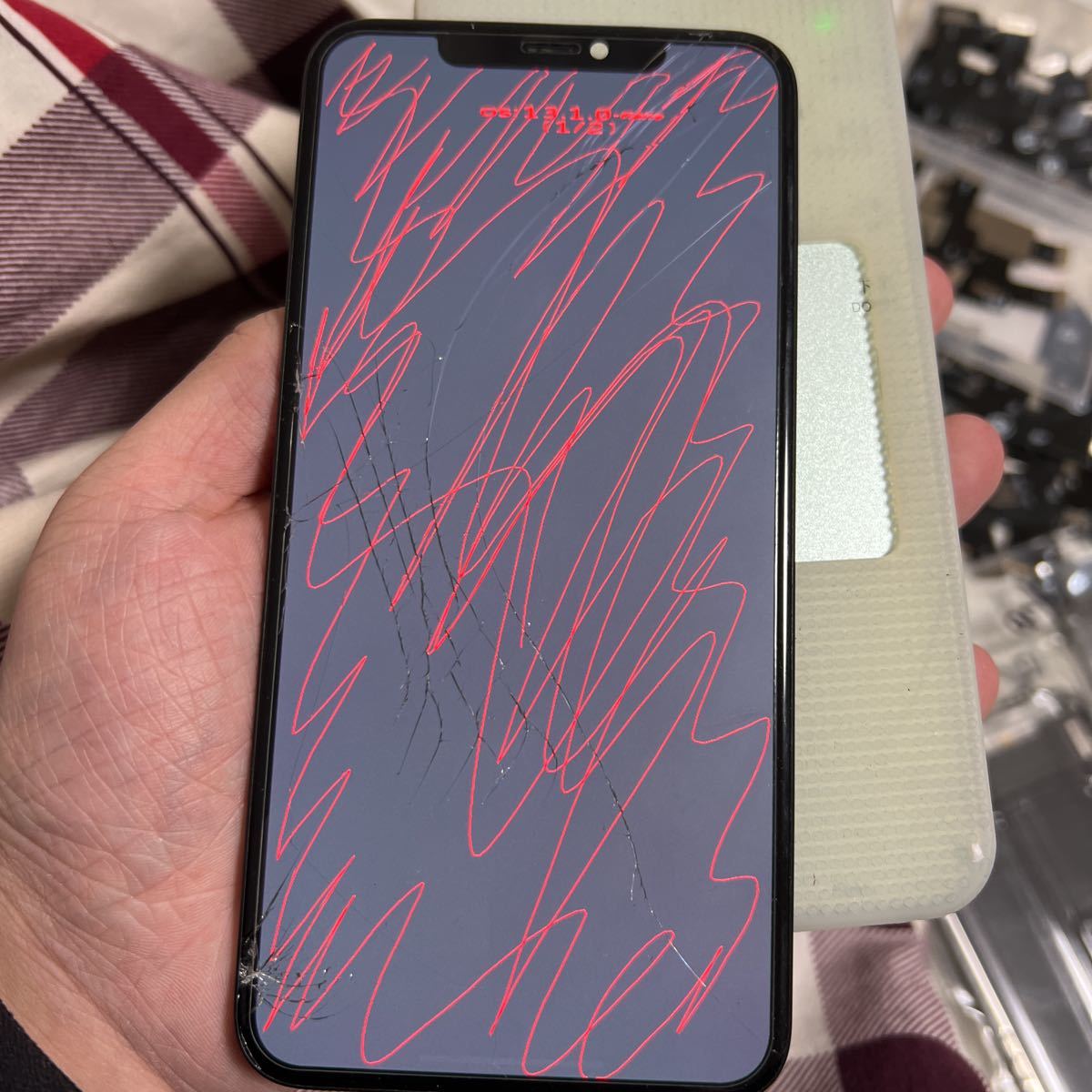 iPhone 11 Pro Max パネル 表示綺麗 タッチオッケー iPhone 0 Pro 料理