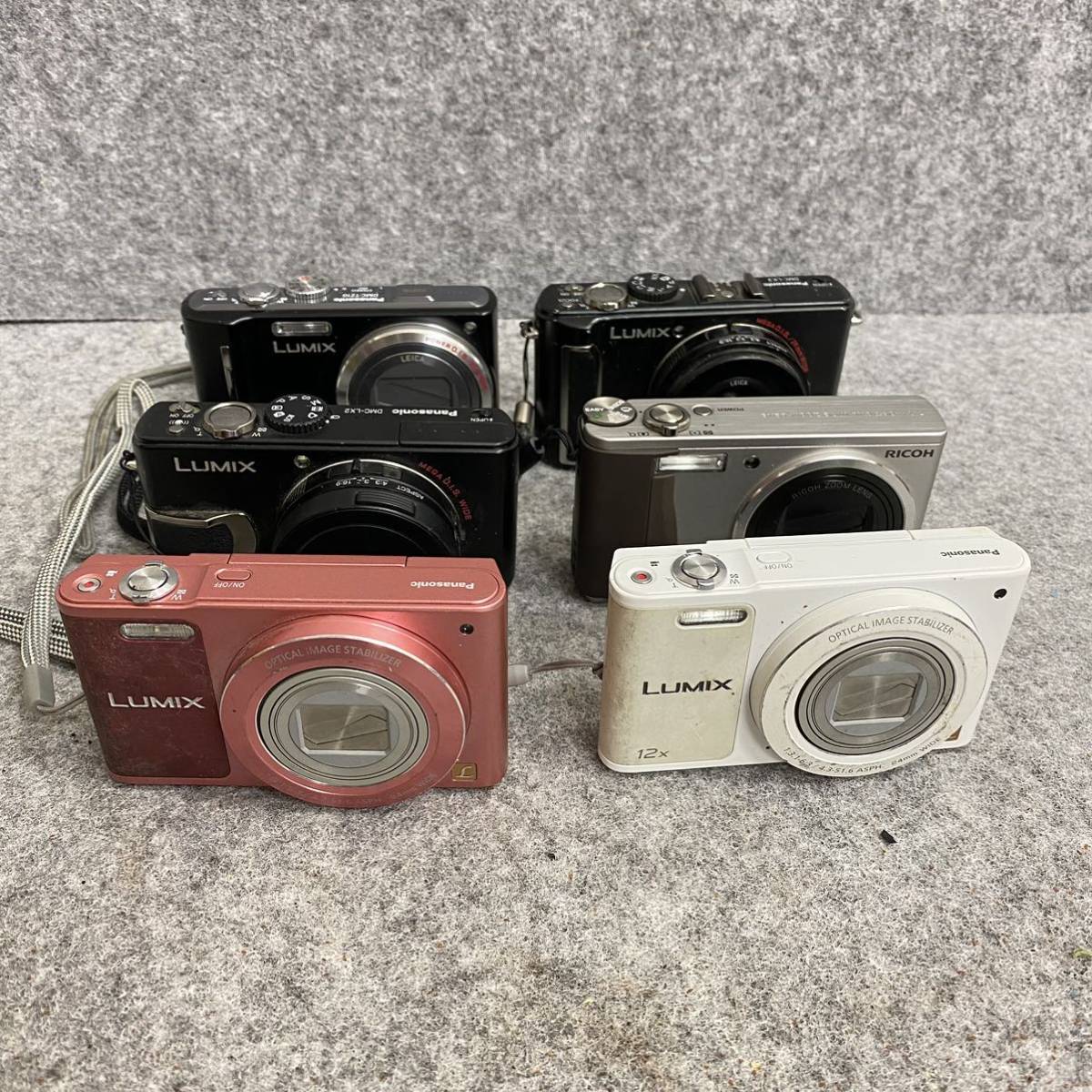 R-57デジカメ正常動作品約6点 ジャンク 扱い まとめ LUMIX RICOH