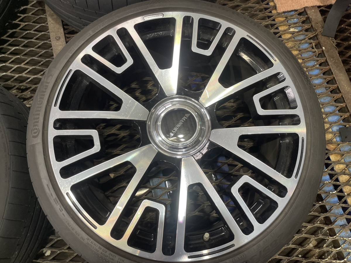 売切スタート!LEXUSレクサスLS等,MANSORYホイール,285/30R22,PCD120 