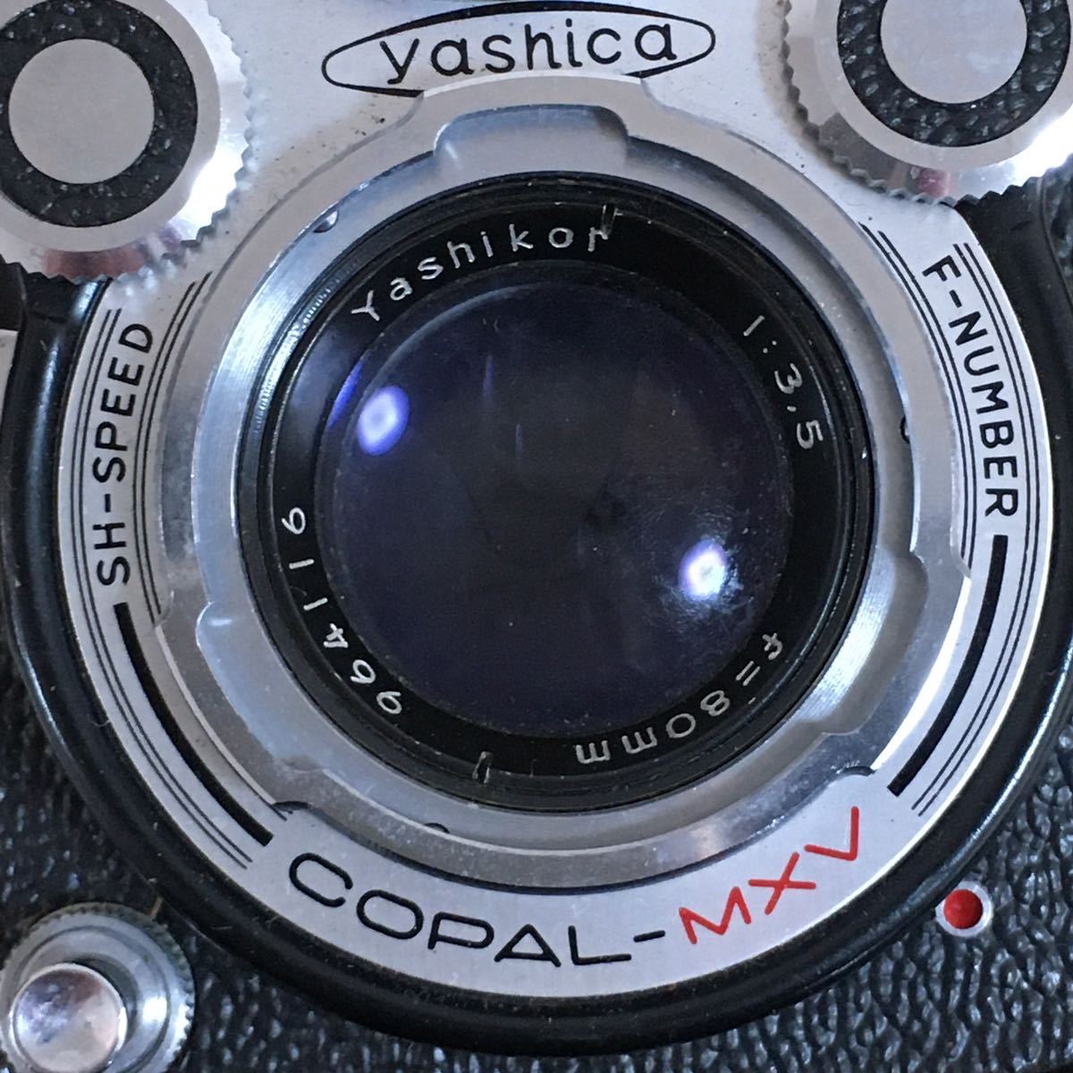 YASHICA ヤシカ yashicaflex レンズ Yashikor 1:3.5 f＝80mm フィルムカメラ 二眼レフカメラ ケース付き 2 ア 2683 ヤシカ Yashicaflex 二眼レフカメラ 二眼レフカメラケース付き 動作品Yashica-A Natural