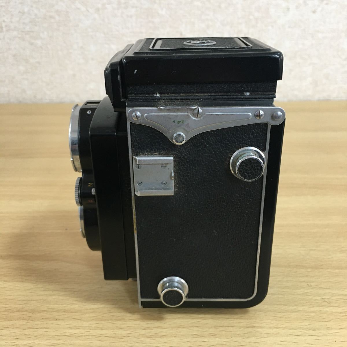 YASHICA ヤシカ yashicaflex レンズ Yashikor 1:3.5 f＝80mm フィルムカメラ 二眼レフカメラ ケース付き 2 ア 2683 ヤシカ Yashicaflex 二眼レフカメラ 二眼レフカメラケース付き 動作品Yashica-A Natural