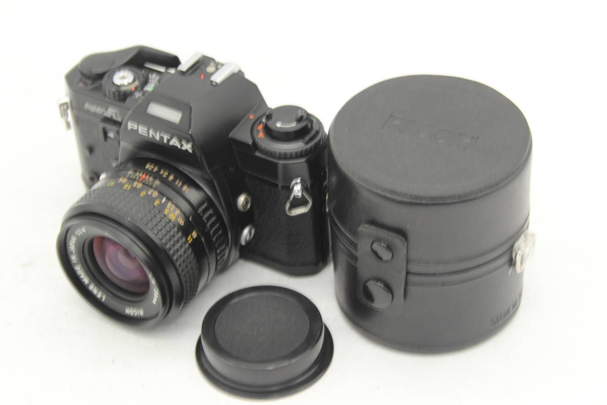 □A PENTAX K ボディ Asahi Auto-Takumar 55mm F1.8 レンズ 動作確認済