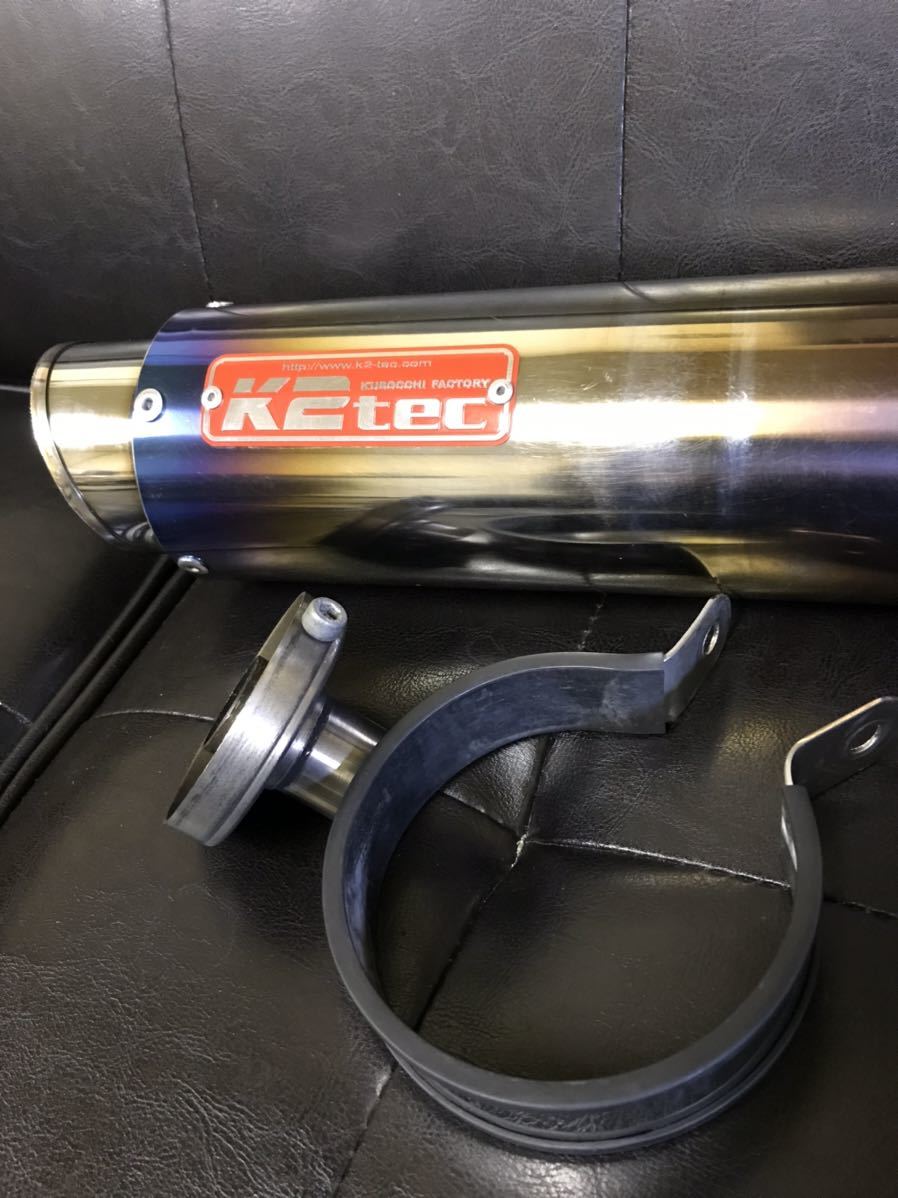 K2TECケイツーテックGPスタイルSTDチタンサイレンサーM1 60.5 K2TECケイツーテックGPスタイルSTDチタンサイレンサーM1 60.5 K2TEC