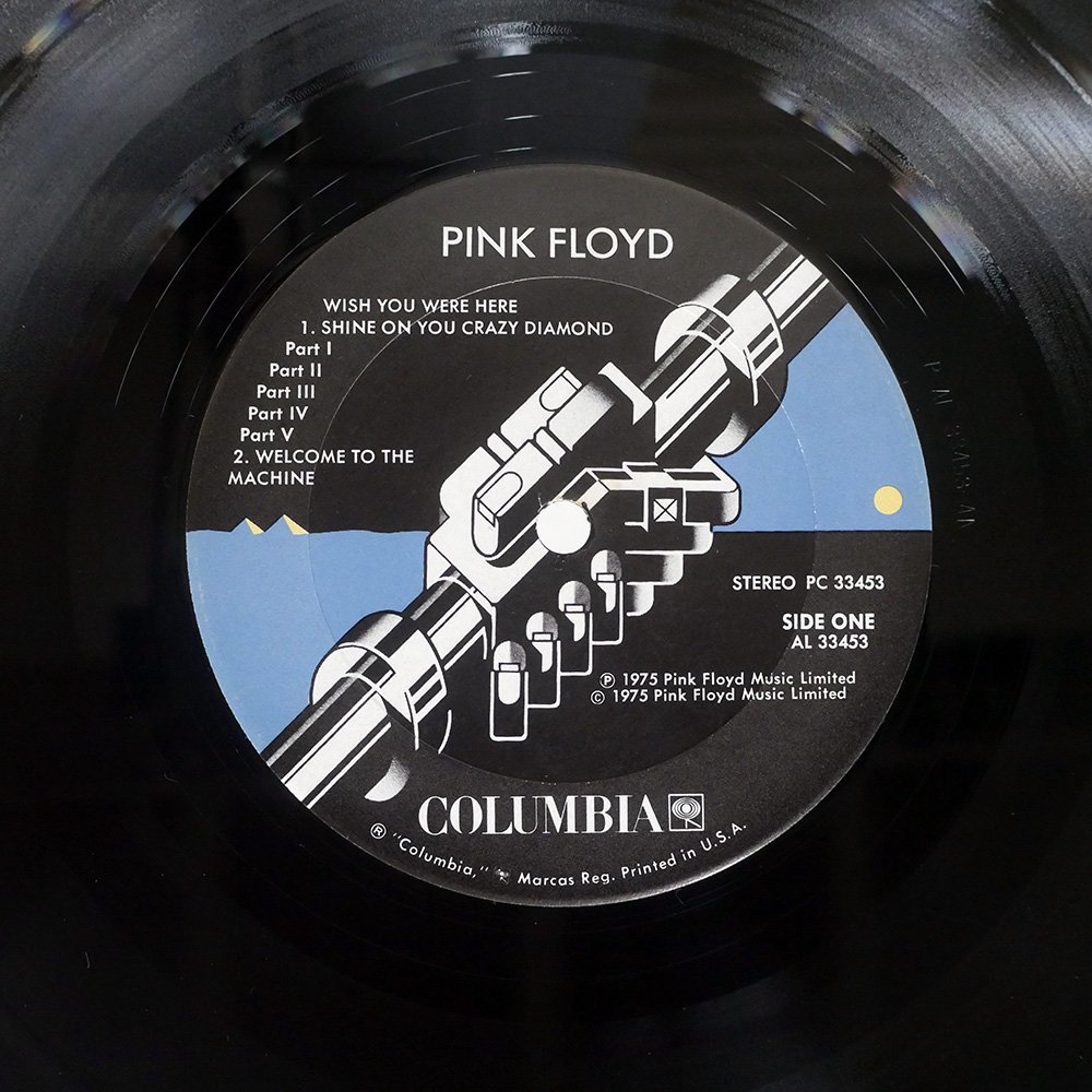 You Were Here Wish - Pink Floyd PINK 米LP 原盤 FLOYD-Wish ⁄ YOU