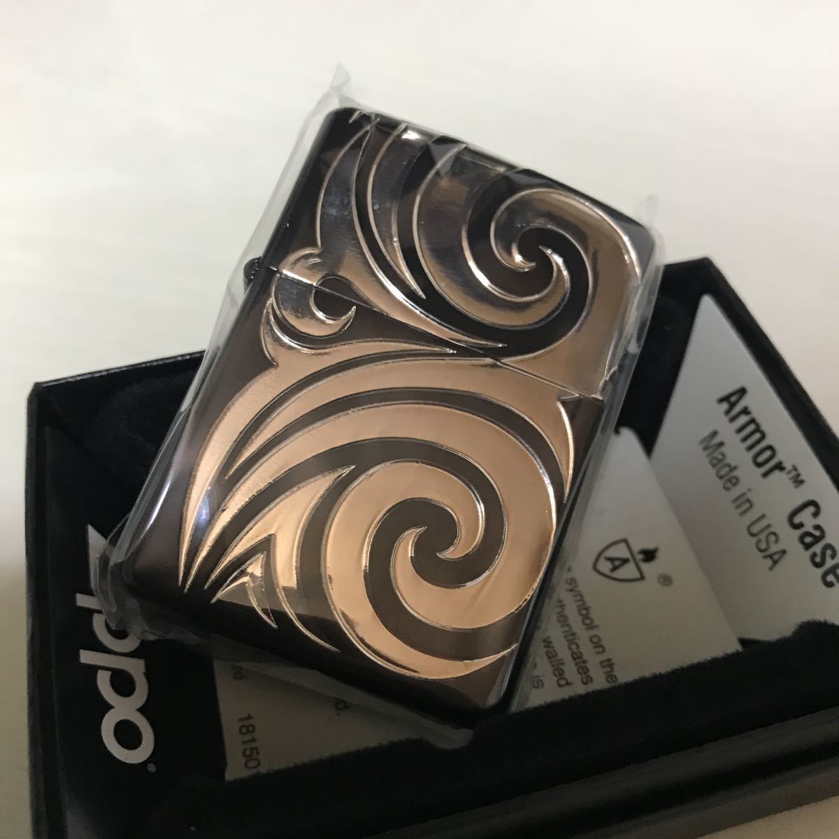 ZIPPO アーマー TRIBAL トライバル タトゥー 5面加工 2008年製