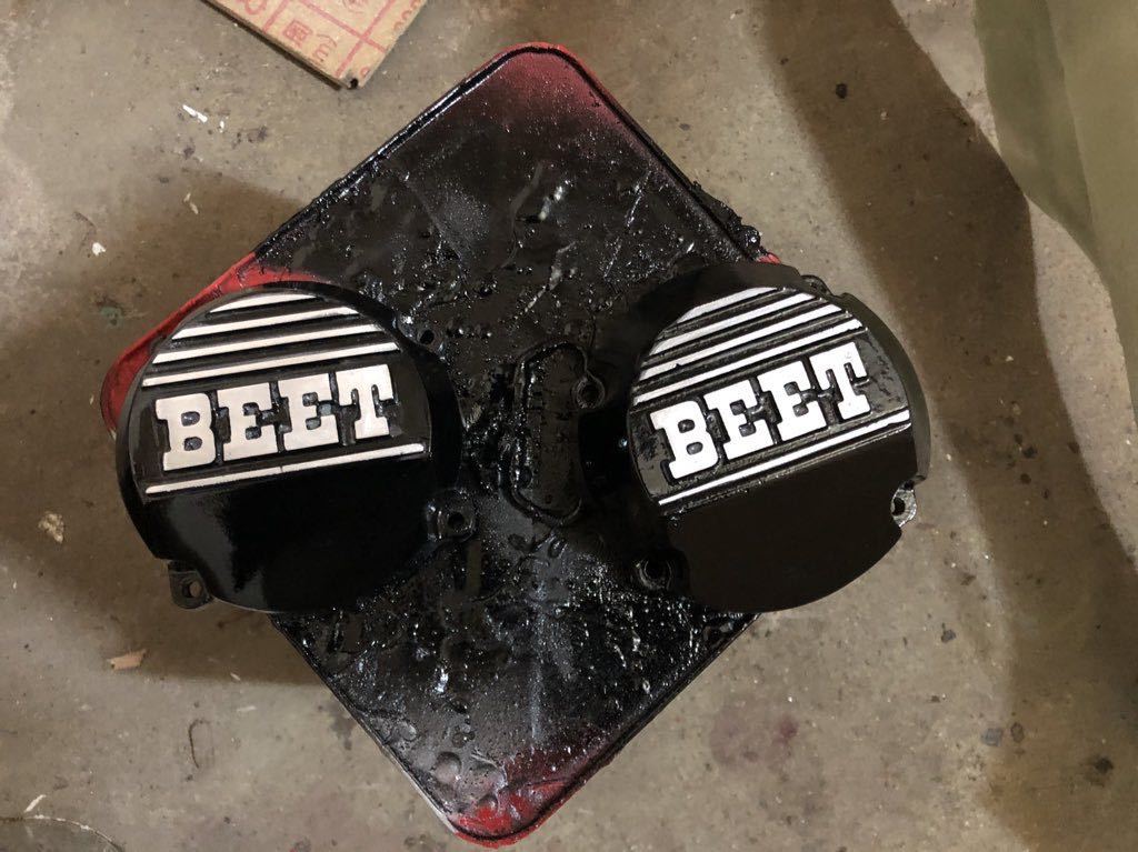 XJR400BEET ポイントカバー 左右 BEET ポイントカバー XJR400 黒