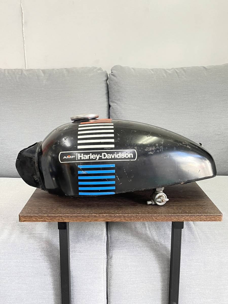 現状品 Harley-Davidson ハーレーダビッドソン ハーレー アエルマッキ ガソリンタンク ジャンク品 バイク 二輪車 パーツ 燃料タンク