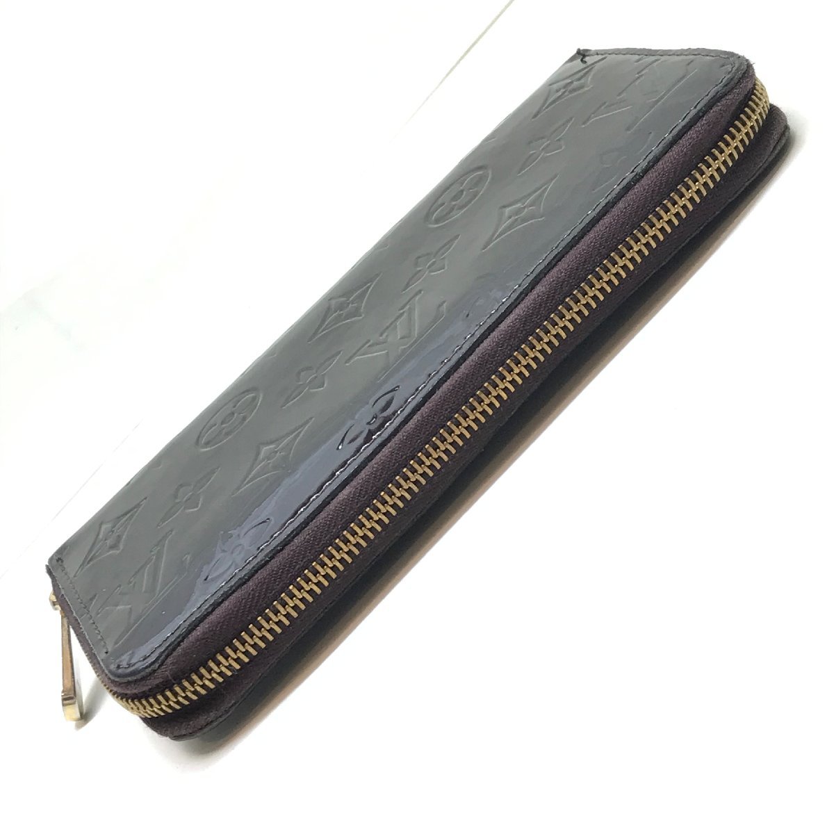LOUIS VUITTON ルイヴィトン LV ヴェルニ アマラント ジッピー 