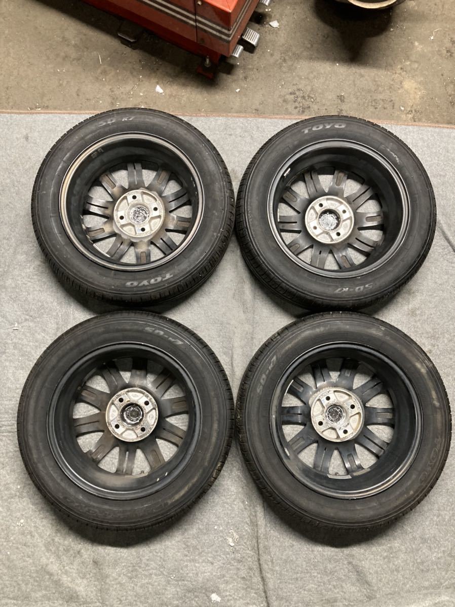 ワーク プロミッシング 14インチアルミホイール 4.5J 4穴 100 +45 work 