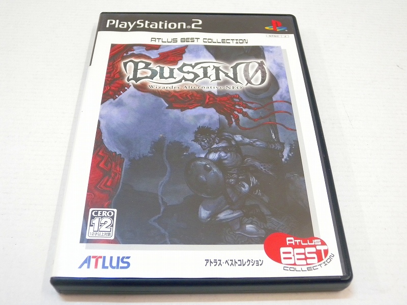 C1713★PS2 ゲームソフト BUSIN 0 Wizardry Alternative NEO Atlus Best Collection ※初期動作のみ確認済 中古現状渡し