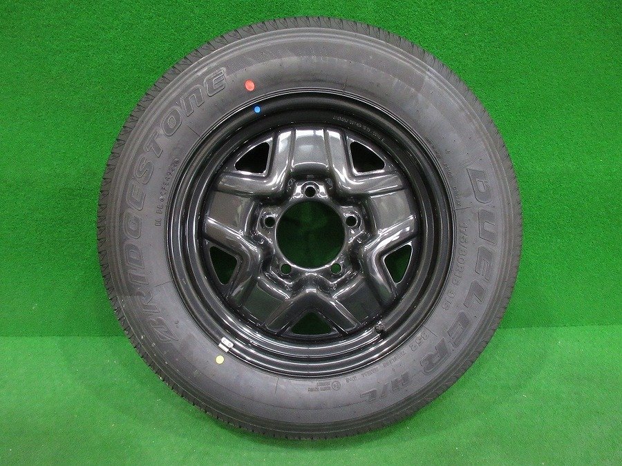 新車外し】ジムニー JB64W 純正スペアタイヤ 175/80R16 1本 新車外し