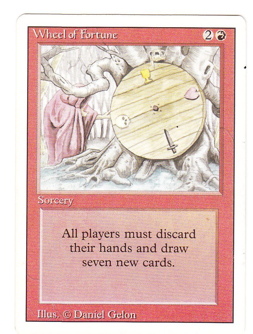 MTG マジック・ザ・ギャザリング Wheel of Fortune 2ED UN