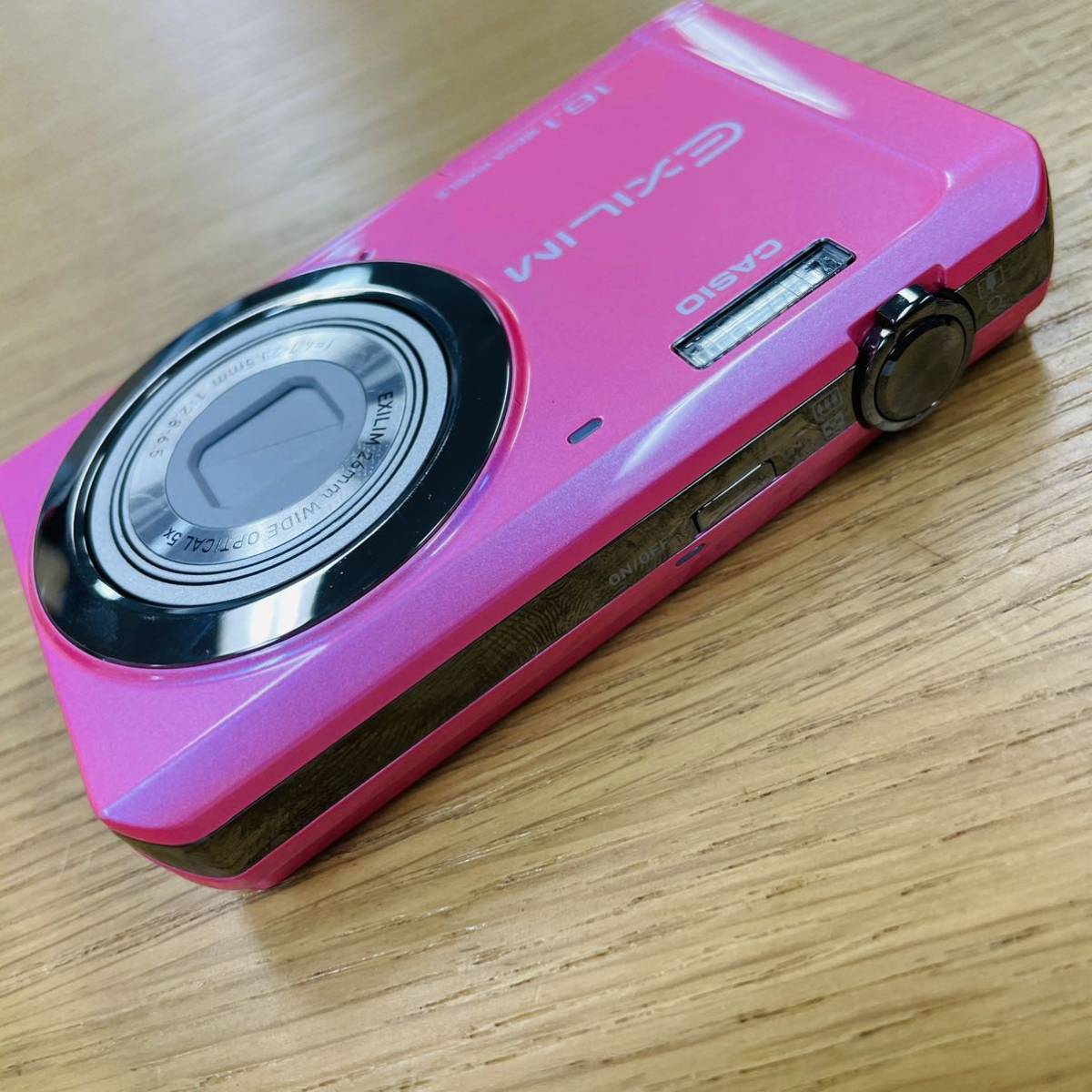 動作品 Casio EX-ZS6 ピンク コンパクトデジタルカメラ カシオ EXILIM