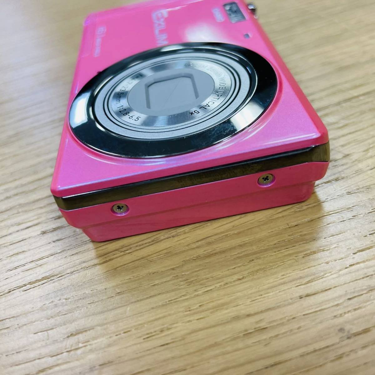 動作品 Casio EX-ZS6 ピンク コンパクトデジタルカメラ カシオ EXILIM