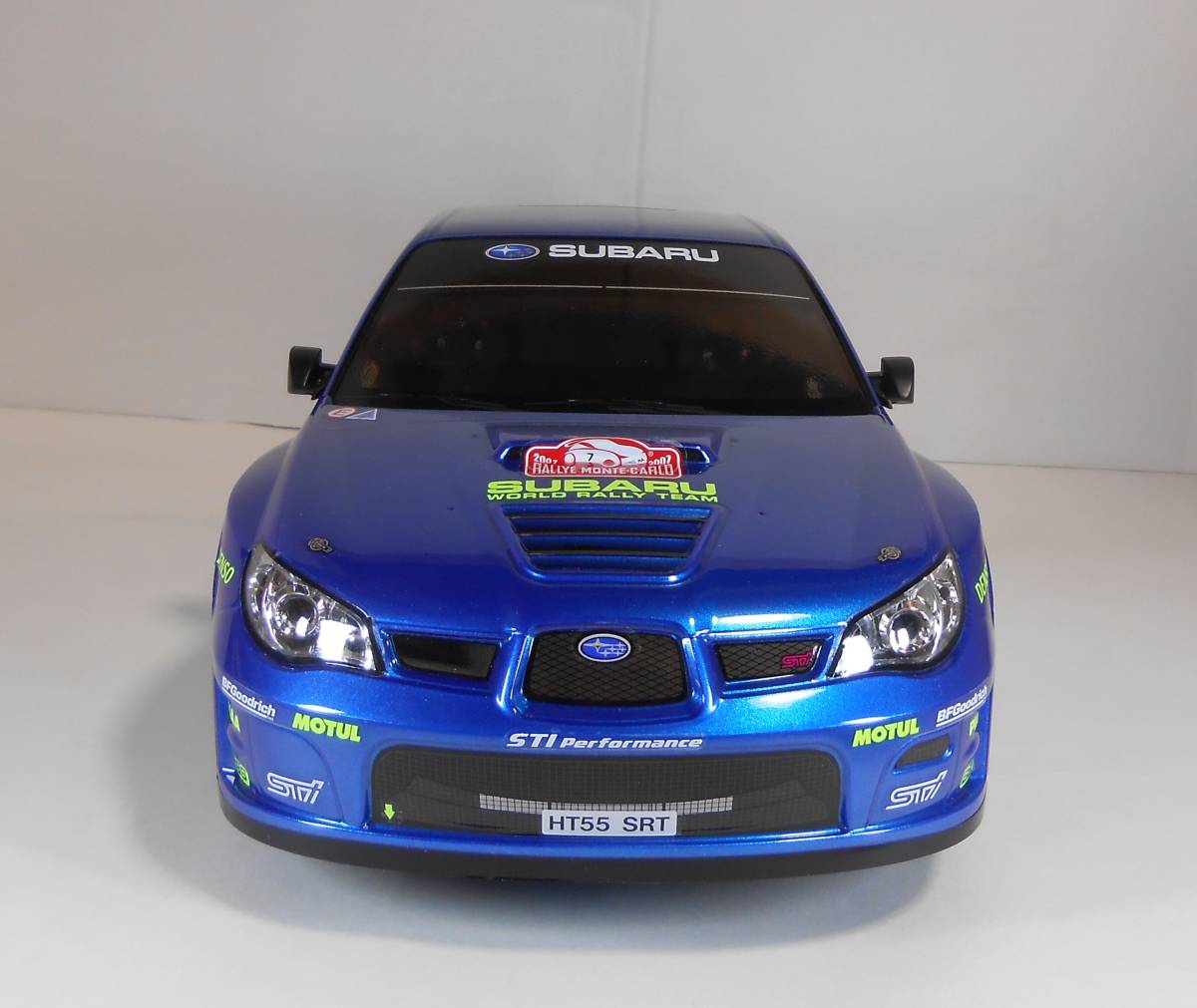 タミヤ 1/10RC スバル インプレッサ WRC モンテカルロ'07 塗装済み