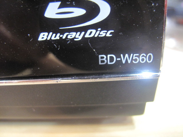 シャープ SHARP 500GB BD-W560 HDD/BD ブルーレイレコーダー リモコン