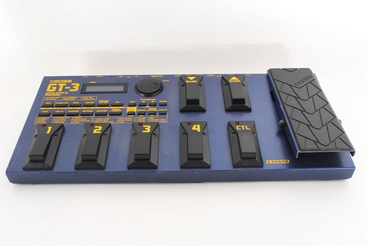 BOSS マルチエフェクター GT-3 ACアダプター新品付属 BOSS マルチ