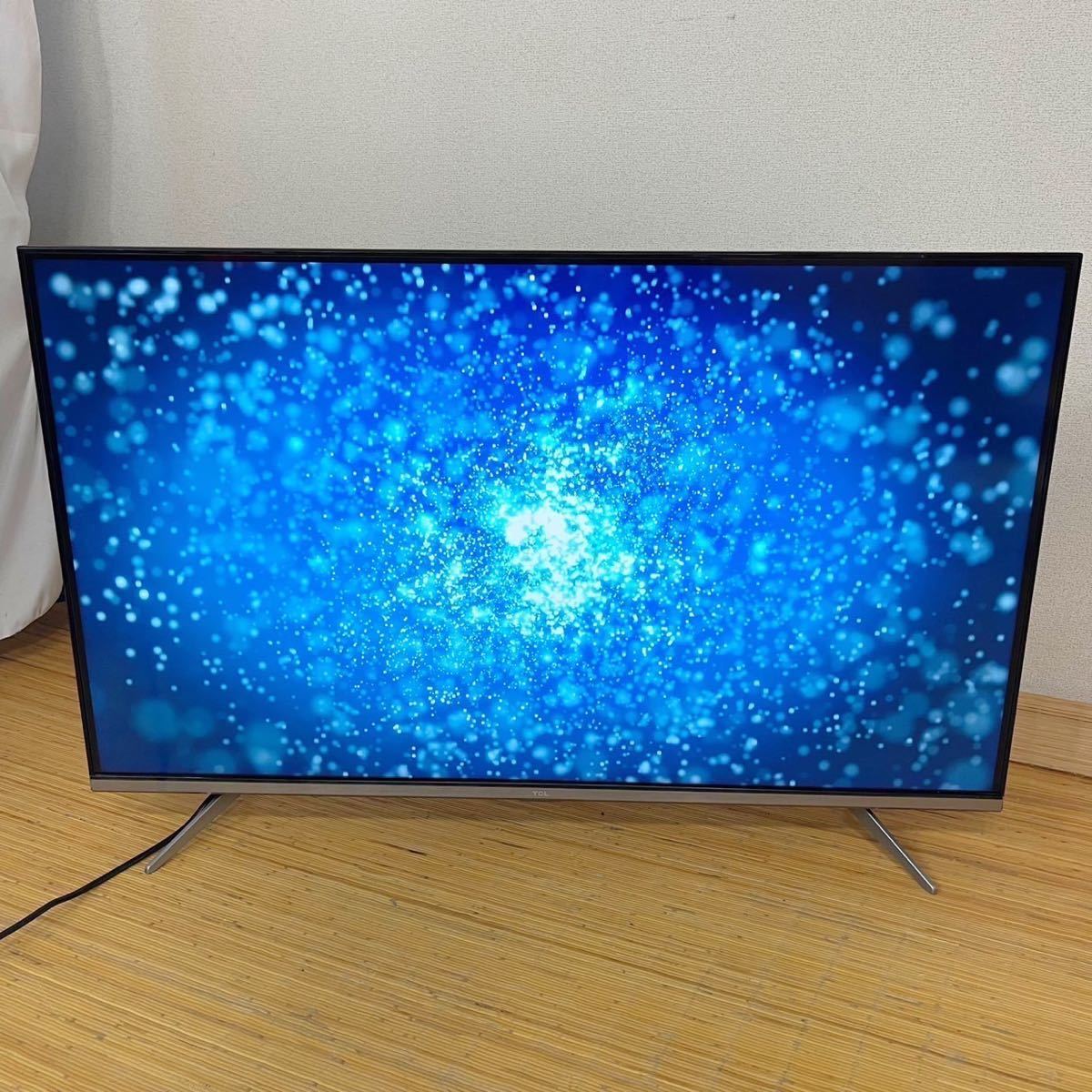TCL 液晶カラーテレビ 2021年製 4Kスマート液晶テレビ 43P725B 43V型 