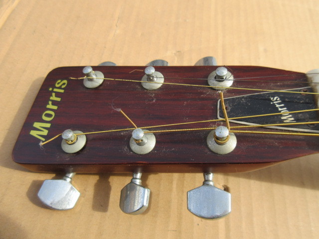 MORRIS モーリス Wー20 アコースティックギター 中古品 ジャンク扱い
