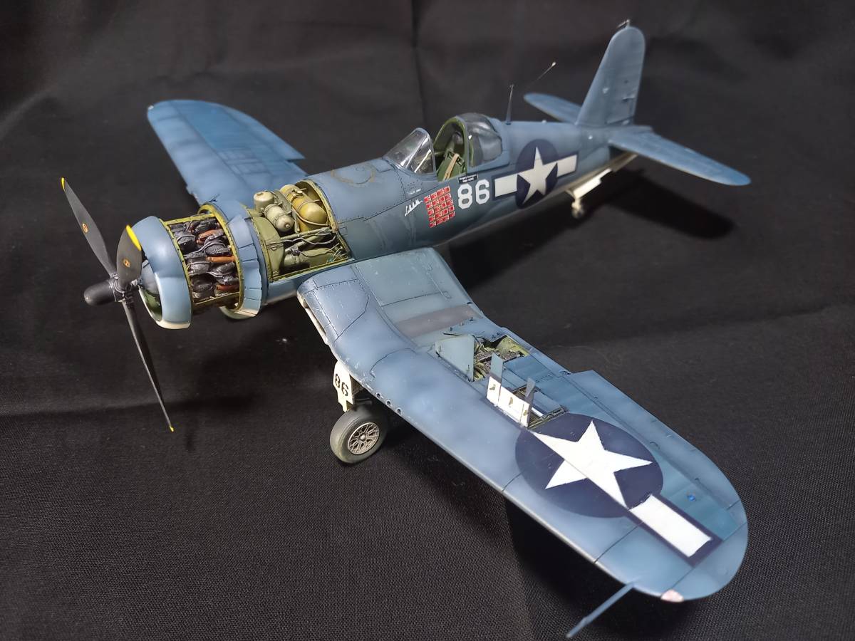 1⁄32 ヴォートF4U-1 コルセア“バードケージ”: スケールモデル｜TAMIYA
