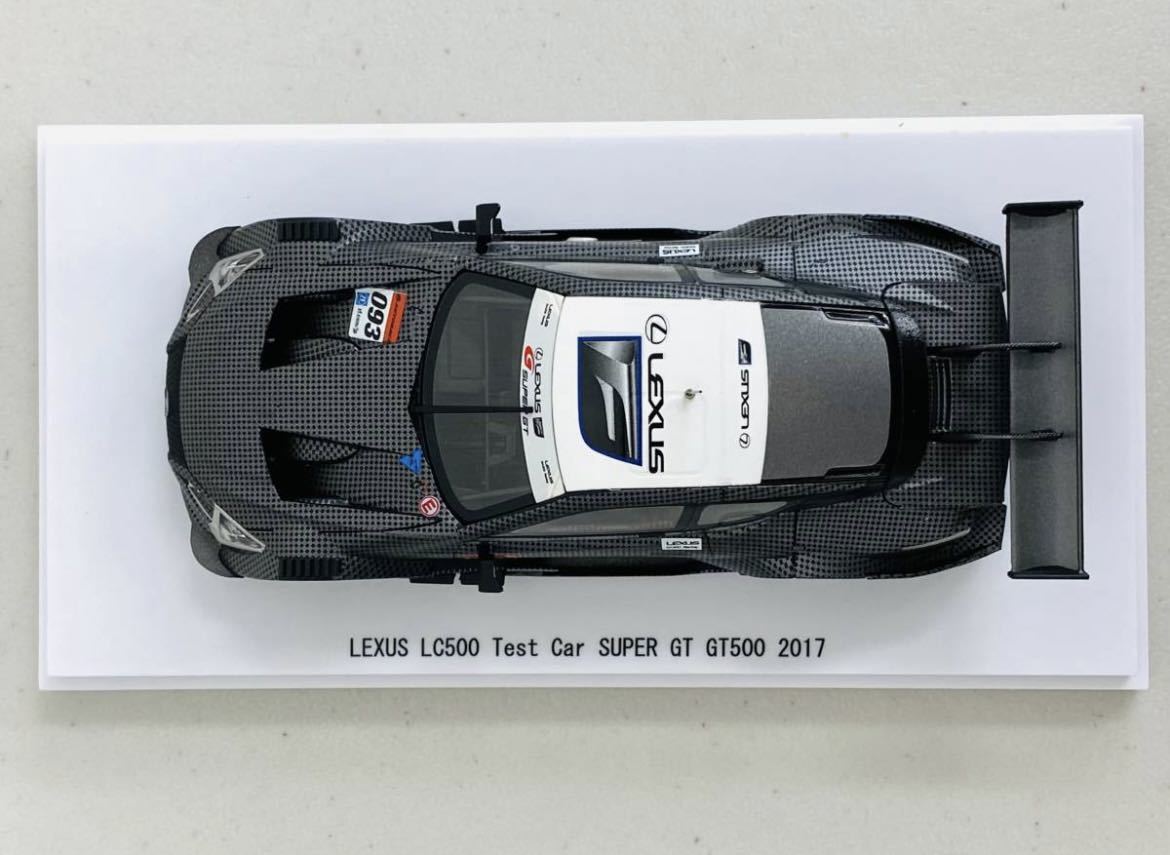 【限定品】エブロ　EBBRO　LEXUS LC500　2017 EBBRO限定品】＜絶版・レア＞EBBRO エブロ 1/43 LEXUS LC500 Test Car