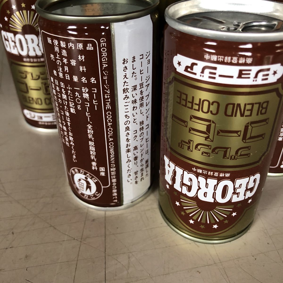 昭和レトロ 1985 ジョージア 缶コーヒー ジョージア 未開封 10本