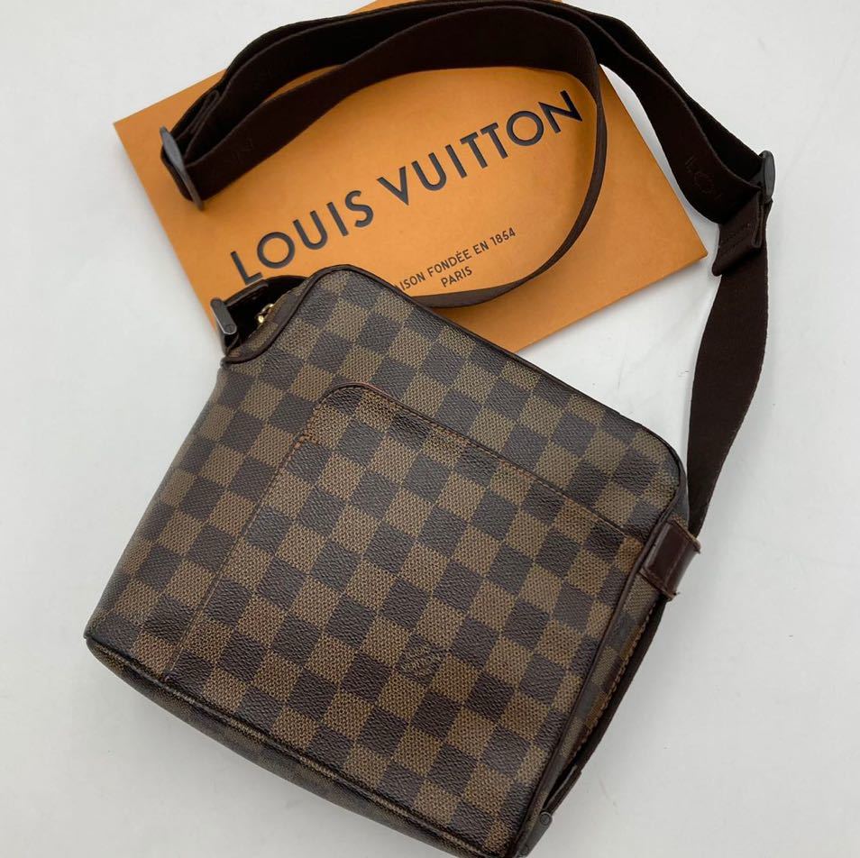 1円希少・廃盤LOUIS VUITTON ルイヴィトン ダミエ オラフPM