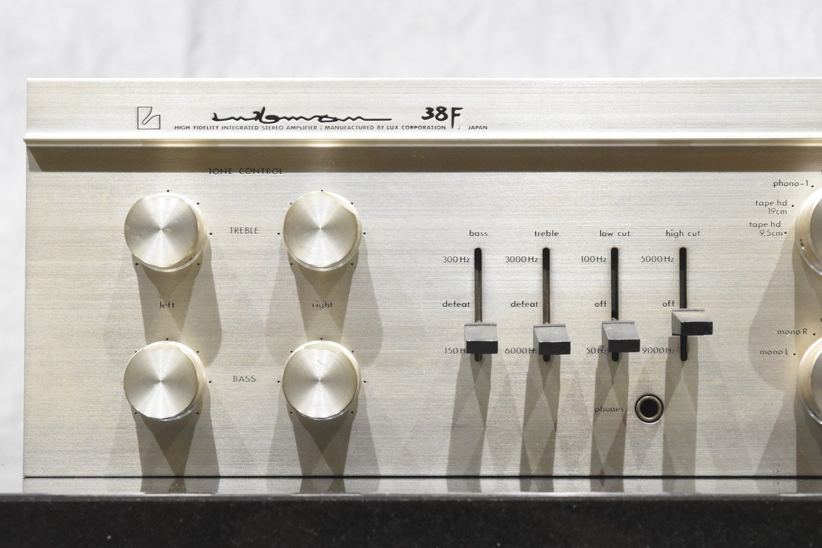 LUXMAN SQ38F 真空管プリメインアンプ ラックスマン【ジャンク品