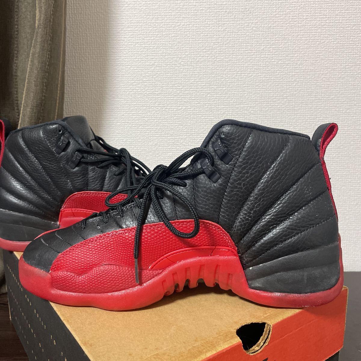 【新品未使用】AIR JORDAN XII Ful Game OG 1997 激レア 新品 27.5 cm US 9.5 Nike Air Jordan 12 OG Flu Game ナイキ