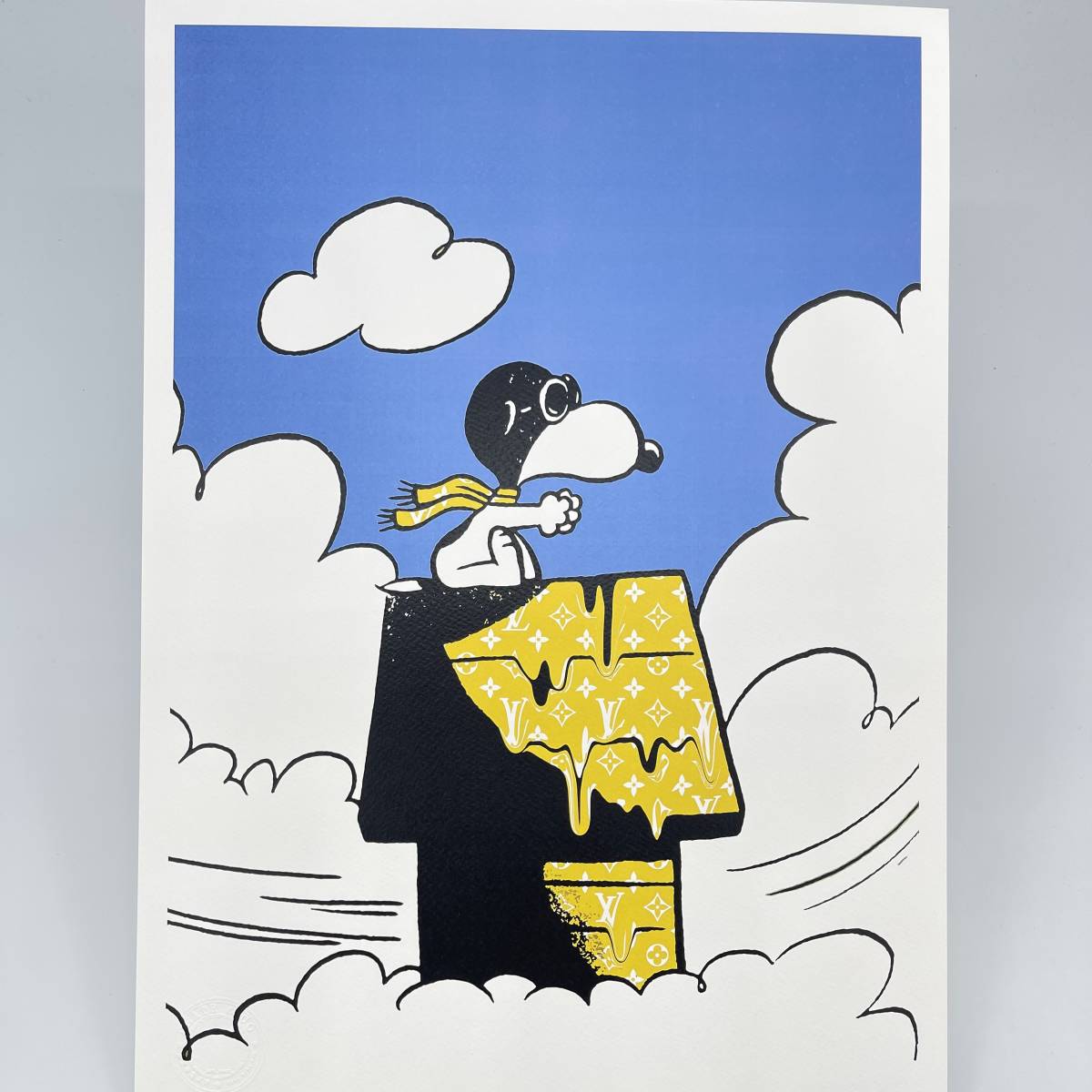 DEATH NYC 世界限定100枚 アートポスター SNOOPY スヌーピー トム 