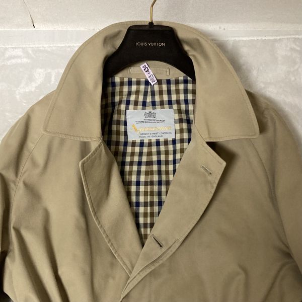 英王室御用達 イギリス製 Aquascutum アクアスキュータム 『Aqua5