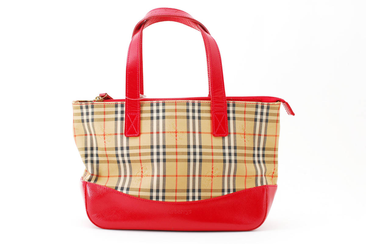 1円 BURBERRY バーバリー ヴィンテージチェック シャドウホース 
