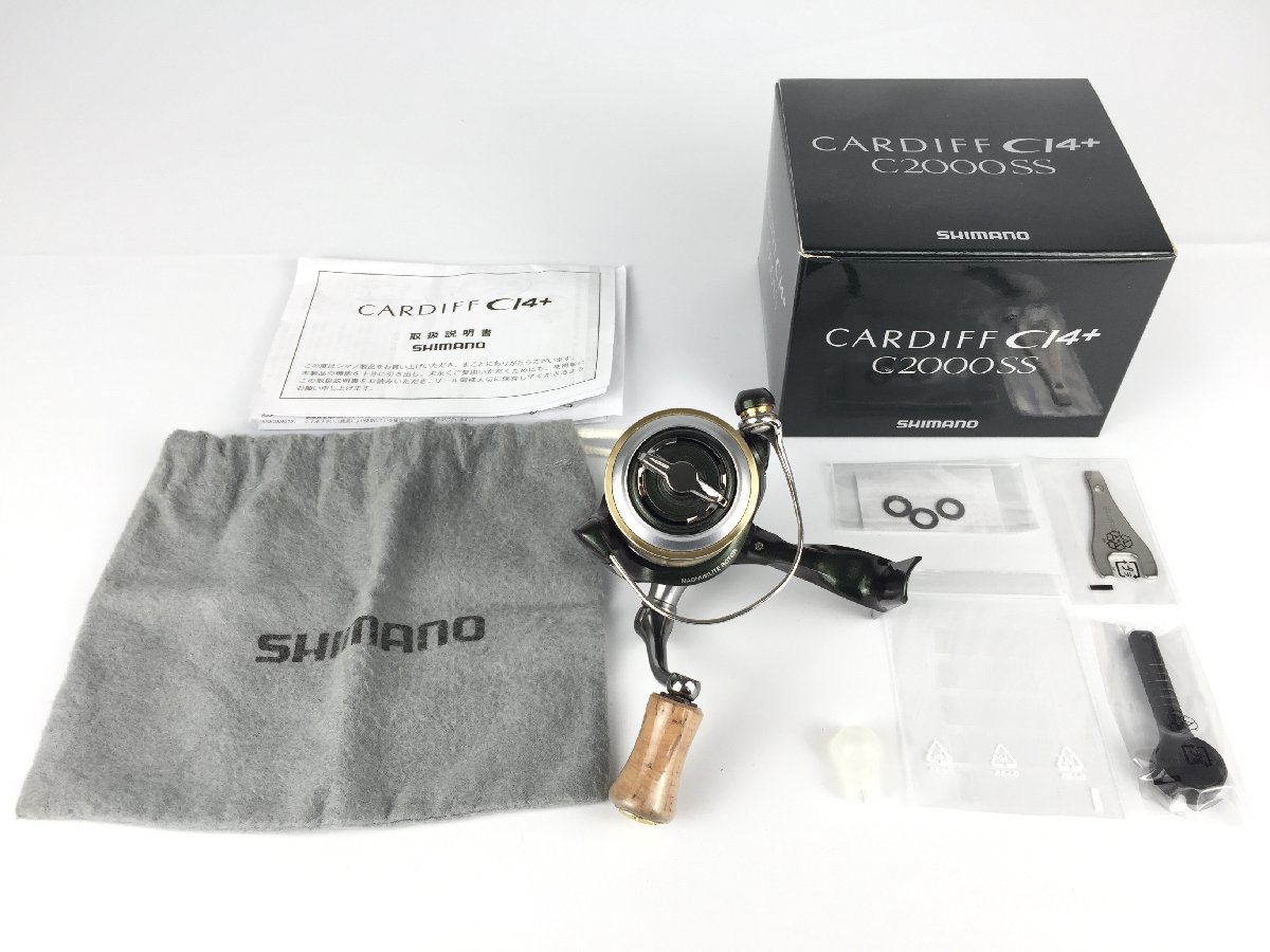 シマノ 12カーディフ CI4+ C2000 SS 中古 SHIMANO CARDIFF T3618 菅119