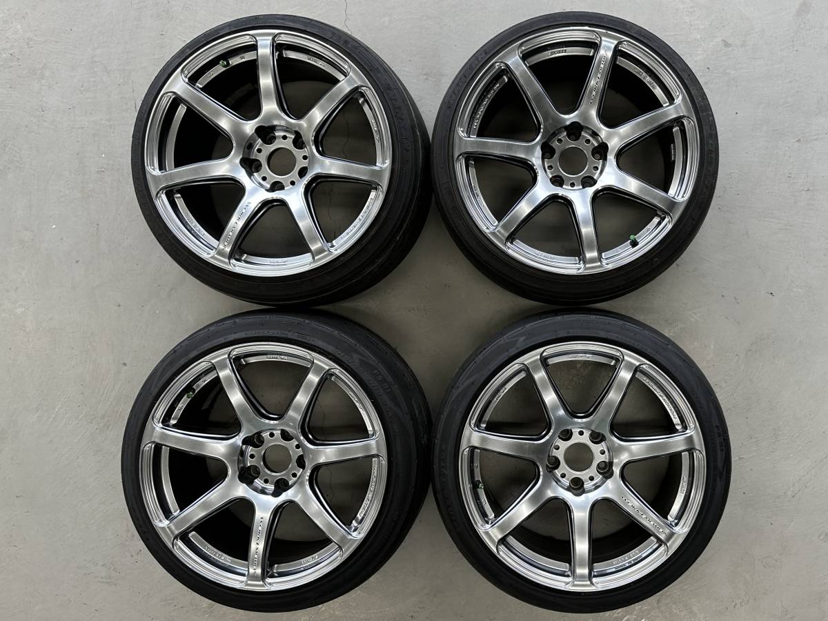 ワークエモーションT7Rの18インチ4本中古