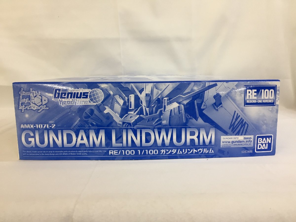 1円～】【未開封】1/100 RE/100 ガンダムリントヴルム 「ガンダム 