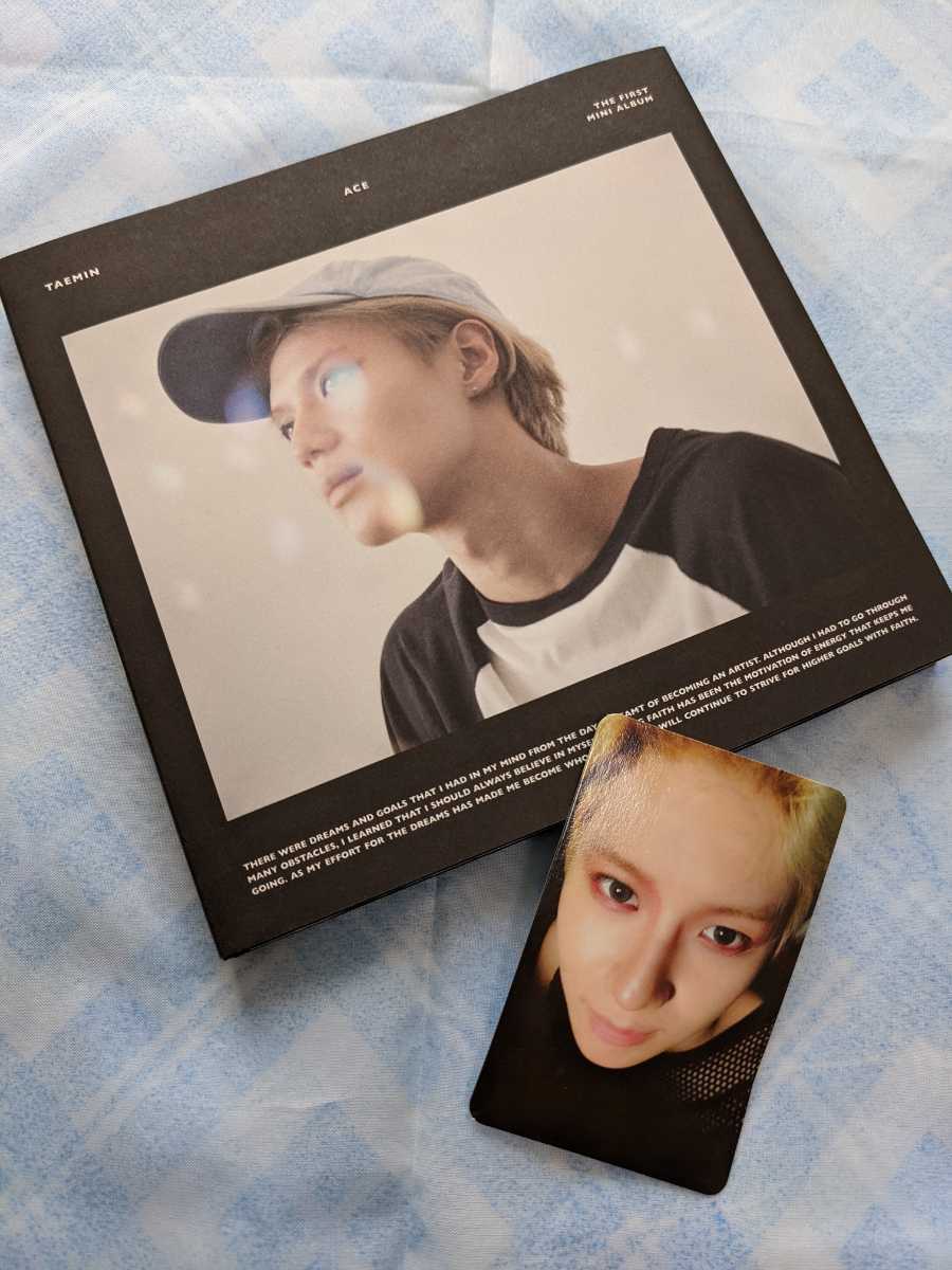 CD 【直筆サイン入り】 テミン ACE ソロアルバム SHINee